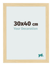 Bilderrahmen 30x40cm Buche Dekor MDF Bologna Vorne Messe | Yourdecoration.at