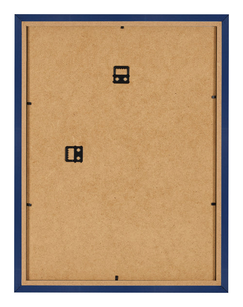 Bilderrahmen 30x40cm Dunkelblau Gewischt MDF Bologna Ruckseite | Yourdecoration.at
