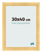 Bilderrahmen 30x40cm Gold Vintage MDF Pisa Vorne Messe | Yourdecoration.at
