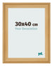 Bilderrahmen 30x40cm Kiefer Gemasert MDF Lazio Vorne Messe | Yourdecoration.at