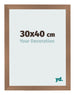 Bilderrahmen 30x40cm Kupfer Dekor MDF Bologna Vorne Messe | Yourdecoration.at