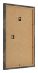 Bilderrahmen 30x40cm Oxidiertes Metall MDF Bologna Ruckseite Schrag | Yourdecoration.at