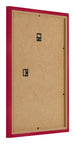Bilderrahmen 30x40cm Rot MDF Bologna Ruckseite Schrag | Yourdecoration.at
