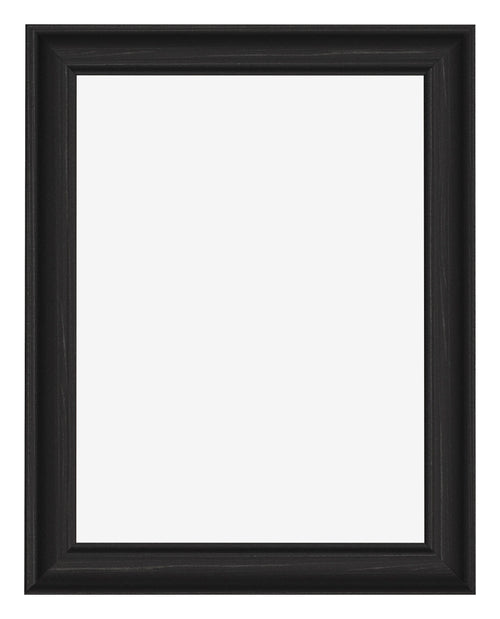 Bilderrahmen 30x40cm Schwarz Gemasert MDF Lazio Vorne | Yourdecoration.at