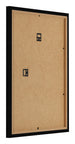 Bilderrahmen 30x40cm Schwarz Hochglanz MDF Bologna Ruckseite Schrag | Yourdecoration.at