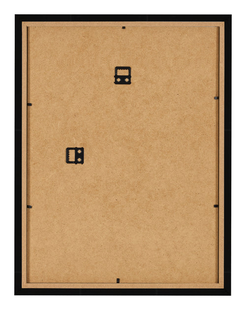 Bilderrahmen 30x40cm Schwarz Hochglanz MDF Bologna Ruckseite | Yourdecoration.at