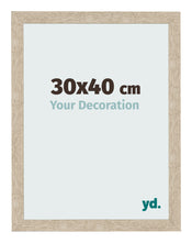 Bilderrahmen 30x40cm Sonoma Eiche MDF Bologna Vorne Messe | Yourdecoration.at