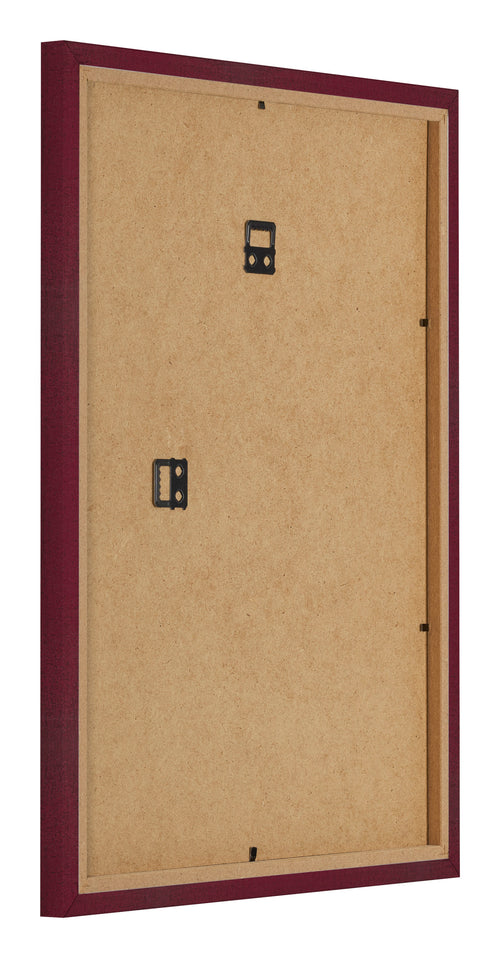 Bilderrahmen 30x40cm Weinrot Gewischt MDF Bologna Ruckseite Schrag | Yourdecoration.at