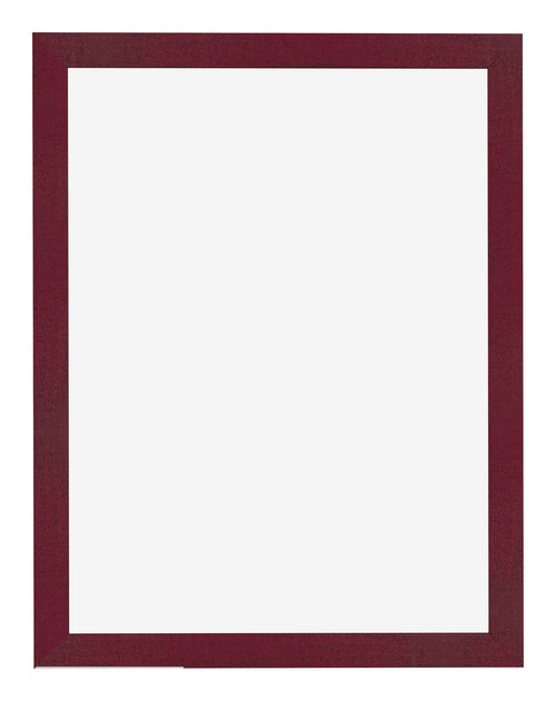 Bilderrahmen 30x40cm Weinrot Gewischt MDF Bologna Vorne | Yourdecoration.at