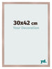 Bilderrahmen 30x42 cm Altrosa MDF Bologna Vorne Messe | Yourdecoration.at