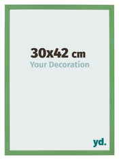 Bilderrahmen 30x42 cm Grun MDF Bologna Vorne Messe | Yourdecoration.at