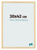 Bilderrahmen 30x42cm Buche Dekor MDF Bologna Vorne Messe | Yourdecoration.at