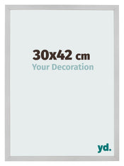 Bilderrahmen 30x42cm Edelstahl MDF Bologna Vorne Messe | Yourdecoration.at