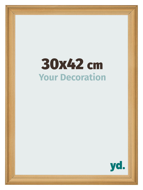 Bilderrahmen 30x42cm Kiefer Gemasert MDF Lazio Vorne Messe | Yourdecoration.at