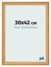 Bilderrahmen 30x42cm Kiefer Gemasert MDF Lazio Vorne Messe | Yourdecoration.at