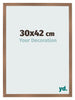 Bilderrahmen 30x42cm Kupfer Dekor MDF Bologna Vorne Messe | Yourdecoration.at