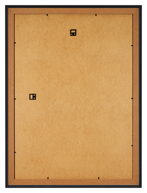 Bilderrahmen 30x42cm Schwarz Gemasert MDF Lazio Ruckseite | Yourdecoration.at