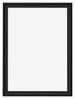 Bilderrahmen 30x42cm Schwarz Gemasert MDF Lazio Vorne | Yourdecoration.at