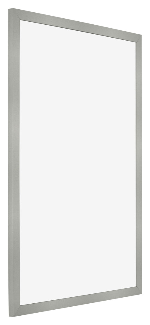 Bilderrahmen 30x42cm Silber Matt MDF Bologna Vorne Schrag | Yourdecoration.at