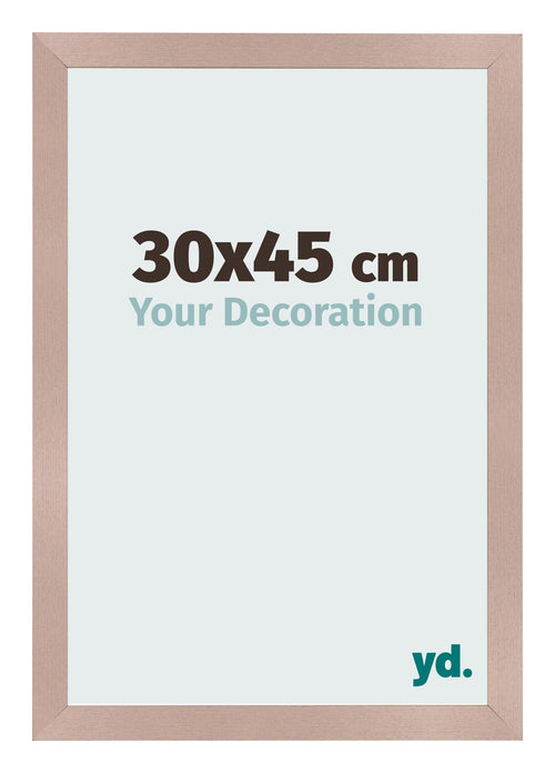 Bilderrahmen 30x45 cm Altrosa MDF Bologna Vorne Messe | Yourdecoration.at