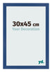 Bilderrahmen 30x45 cm Dunkelblau MDF Bologna Vorne Messe | Yourdecoration.at