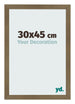 Bilderrahmen 30x45cm Bronze Dekor MDF Bologna Vorne Messe | Yourdecoration.at