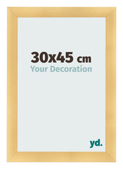 Bilderrahmen 30x45cm Gold Vintage MDF Pisa Vorne Messe | Yourdecoration.at