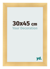 Bilderrahmen 30x45cm Gold Vintage MDF Pisa Vorne Messe | Yourdecoration.at
