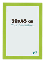 Bilderrahmen 30x45cm Grün MDF Pisa Vorne Messe | Yourdecoration.at
