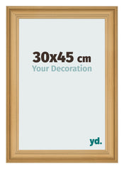 Bilderrahmen 30x45cm Kiefer Gemasert MDF Lazio Vorne Messe | Yourdecoration.at