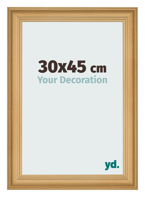 Bilderrahmen 30x45cm Kiefer Gemasert MDF Lazio Vorne Messe | Yourdecoration.at