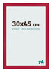 Bilderrahmen 30x45cm Rot MDF Bologna Vorne Messe | Yourdecoration.at