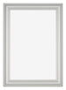 Bilderrahmen 30x45cm Silber Matt MDF Lazio Vorne | Yourdecoration.at