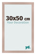 Bilderrahmen 30x50 cm Altrosa MDF Bologna Vorne Messe | Yourdecoration.at