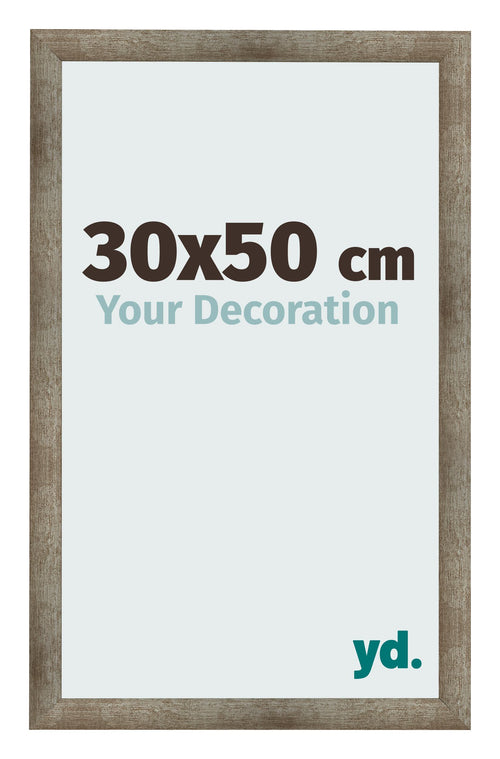 Bilderrahmen 30x50 cm Metall Vintage MDF Bologna Vorne Messe | Yourdecoration.at