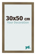 Bilderrahmen 30x50cm Bronze Dekor MDF Bologna Vorne Messe | Yourdecoration.at