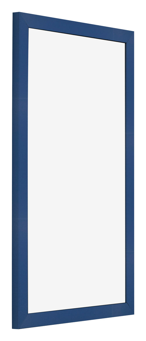 Bilderrahmen 30x50cm Dunkelblau MDF Bologna Vorne Schrag | Yourdecoration.at