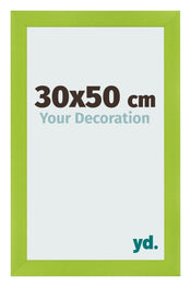 Bilderrahmen 30x50cm Grün MDF Pisa Vorne Messe | Yourdecoration.at