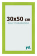 Bilderrahmen 30x50cm Grün MDF Pisa Vorne Messe | Yourdecoration.at