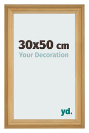 Bilderrahmen 30x50cm Kiefer Gemasert MDF Lazio Vorne Messe | Yourdecoration.at