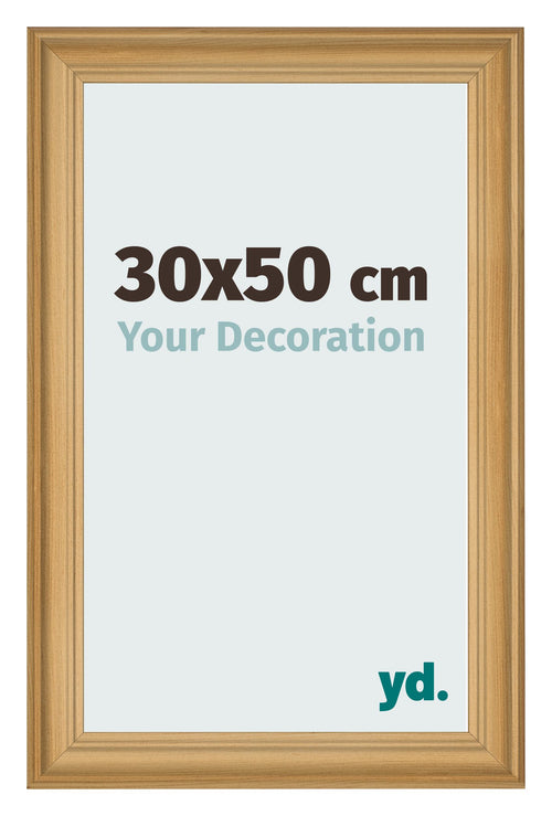 Bilderrahmen 30x50cm Kiefer Gemasert MDF Lazio Vorne Messe | Yourdecoration.at
