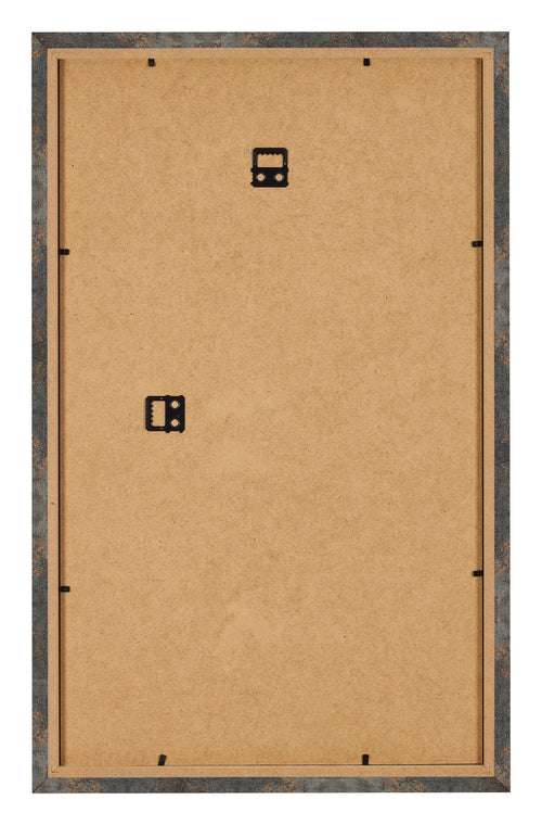 Bilderrahmen 30x50cm Oxidiertes Metall MDF Bologna Ruckseite | Yourdecoration.at