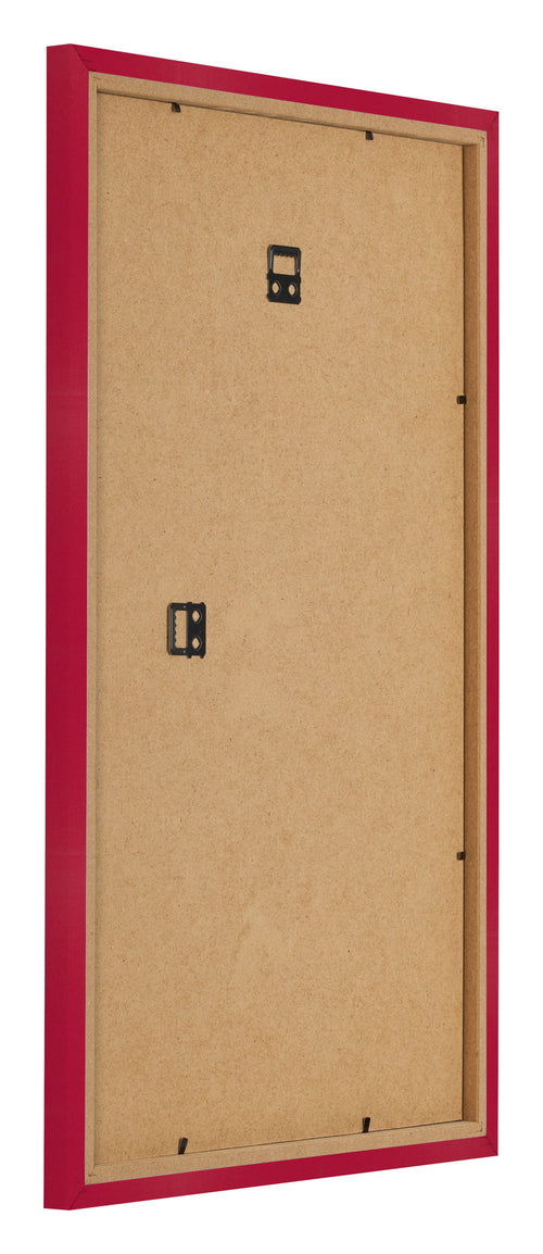 Bilderrahmen 30x50cm Rot MDF Bologna Ruckseite Schrag | Yourdecoration.at