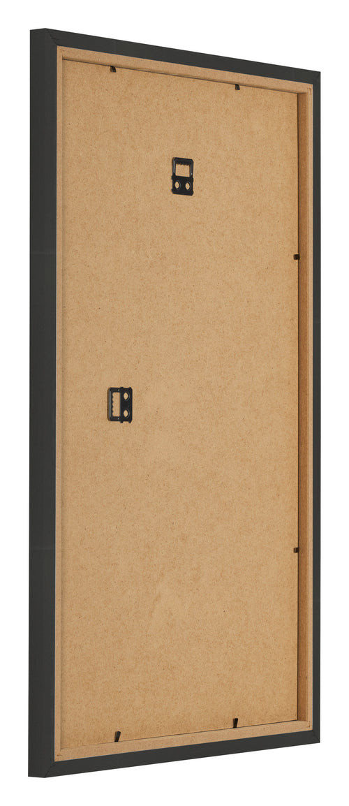 Bilderrahmen 30x50cm Schwarz Gemasert MDF Bologna Ruckseite Schrag | Yourdecoration.at