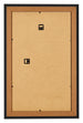 Bilderrahmen 30x50cm Schwarz Gemasert MDF Lazio Ruckseite | Yourdecoration.at
