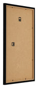 Bilderrahmen 30x50cm Schwarz Hochglanz MDF Bologna Ruckseite Schrag | Yourdecoration.at