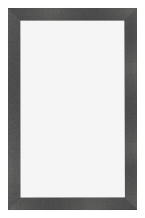 Bilderrahmen 30x50cm Schwarz Silber Poliert MDF Pisa Vorne | Yourdecoration.at