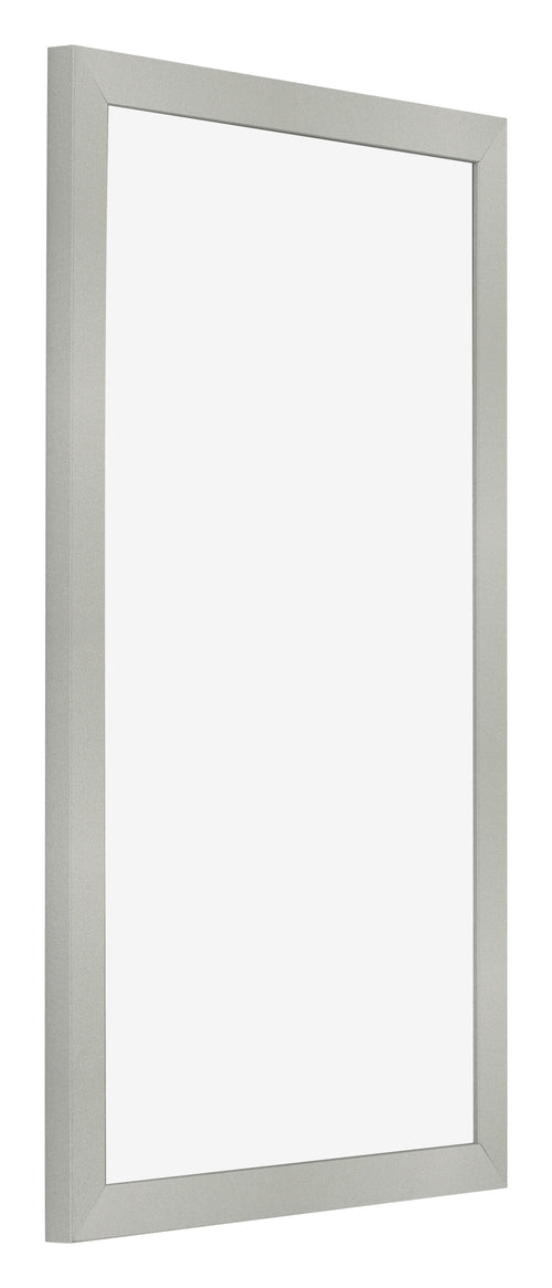 Bilderrahmen 30x50cm Silber Matt MDF Bologna Vorne Schrag | Yourdecoration.at