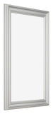 Bilderrahmen 30x50cm Silber Matt MDF Lazio Vorne Schrag | Yourdecoration.at