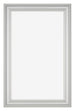 Bilderrahmen 30x50cm Silber Matt MDF Lazio Vorne | Yourdecoration.at